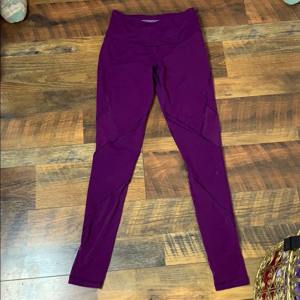 Dark rich purple leggings